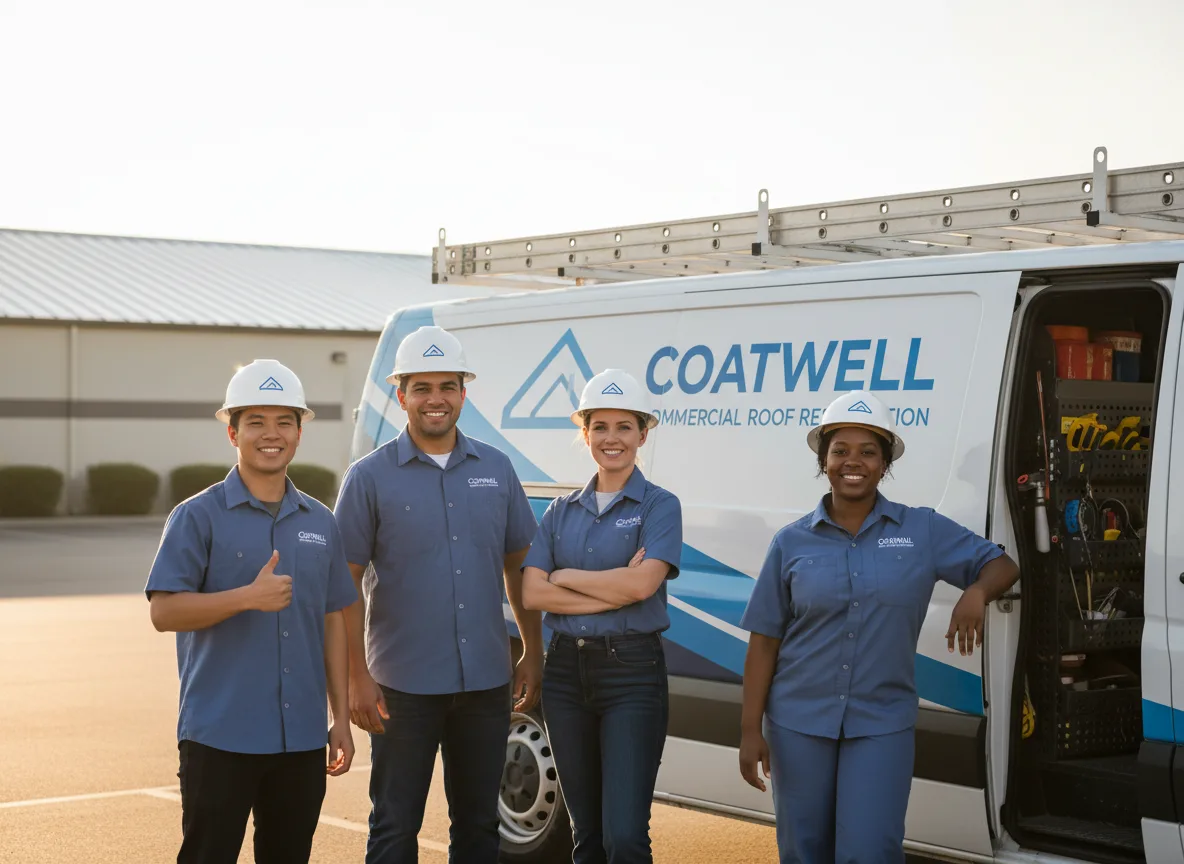 Commercial roof coating company in Conley, GA